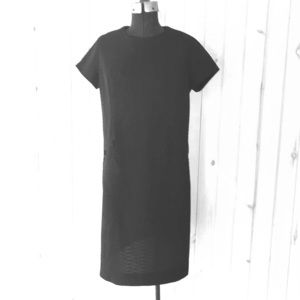Vintage Short Sleeve Classic Little Black Dress